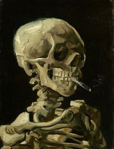 Vincent Van Gogh, Van Gogh, Skeleton, Van, Black