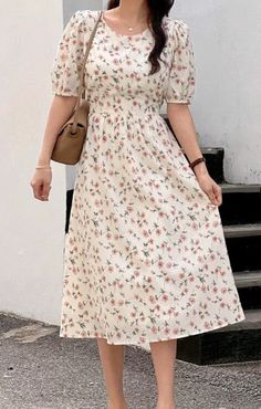 Stylish Maxi Dress, Floral Frocks, Simple Frocks, Tie Back Dress, Frock Fashion, Long Midi Dress, Western Dresses, Back Dress, Style Boho