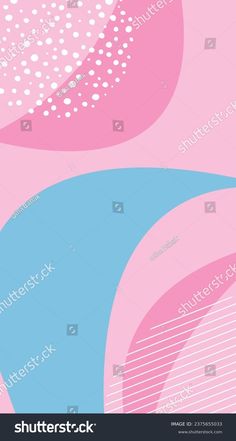 an abstract pink and blue background with white dots on the top, in different colors