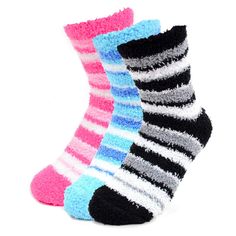 PRICES MAY VARY. PREMIUM COMFORT: Super soft and warm fuzzy socks for women. Our socks are designed to keep their soft feel and comfort longer than competitors. They can even be used to sleep in to keep your feet cozy and warm all winter CUTE DESIGNS: Our women's and girl's fuzzy socks are designed to have a cute stylish design in many different colors and styles including: pink, blue, black, purple, red, gray, navy, hearts, geometric stripes, snowflakes, and a solid design PERFECT SIZE: Fits 9 Holiday Slippers, Fuzzy Socks, Fuzzy Slippers, Cozy Socks, Winter Socks, Socks For Women, Slippers Cozy, Novelty Socks, Christmas Socks