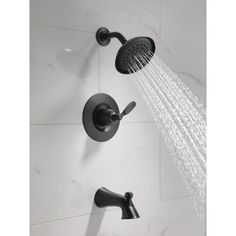 the shower head and handset are connected to each other