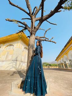 Single Piece Fabric-Cotton Color-Blue Work-Lace, mirror & embroidery detailing with side tassels Length-Ankle Length Sleeves-3/4th Sleeves Neck-Round Neck Occasion-Casual wear Washing care-Hand wash Blue Floor-length Dress With Resham Embroidery, Blue Embroidered Floor-length Fabric For Festive Occasions, Blue Embroidered Fabric With Mirror Work, Blue Floor-length Fabric With Resham Embroidery, Blue Embroidered Floor-length Dupatta, Diwali Sale, Embellished Gown, Embroidery Details, Single Piece