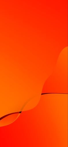 an orange and red background with curved lines