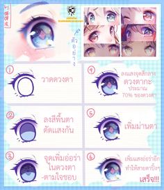 step by step instructions on how to draw anime eyes