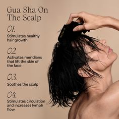 Empress Gua Sha Scalp Comb: Expertly crafted to boost circulation, support hair growth, and lift facial skin. No pulling, pure stimulation and energy lift. Gua Sha Comb, Scalp Gua Sha, Spa Content, Scalp Cleanse, Head Spa, Skin Facts, Hair Magic, Scalp Massager, Manifestation Board