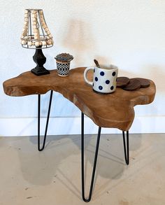 Takara Side Table | Solange & Frances Live Edge Side Table, Teak Tree, Tree Root, Iron Hair, Accent Side Table, Shower Bench, Basket Tray, Vessel Sinks, Black Iron