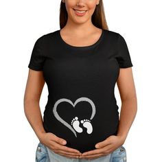 BROOKLYN VERTICAL Maternity Cute Funny New Mom Pregnancy Announcement Short Sleeve Crew Neck T-Shirt Size: S.  Color: Multicolor.  Gender: female.  Age Group: adult. Single Mom Pregnancy Announcement, Mom Pregnancy Announcement, Cute Maternity T-shirt With Graphic Print, Maternity Graphic Print T-shirt With Short Sleeves, Maternity Casual T-shirt With Funny Print, Maternity Graphic Print Crew Neck T-shirt, Maternity T-shirt With Funny Text And Short Sleeves, Funny New, Pregnancy Tshirts