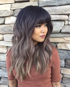 Pastel Hair Ombre, Brown Ombre Hair, Ombre Hair Blonde, Zoella, Trendy Hair Color, Hair Color Blue, Ombre Hair Color, Haircut For Thick Hair, Haircuts For Long Hair