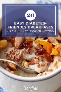 Quick Breakfast For Diabetics, Prediabetic Recipes Breakfast, Breakfast Ideas Diabetics, Oatmeal For Diabetics Breakfast, Breakfast Idea For Diabetics, Savory Breakfast For Diabetics, Gestational Breakfast Ideas, Prediabetic Breakfast, Healthy Recipes For Diabetics Breakfast