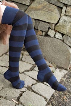 Extraordinary Striped Thigh High | Sock Dreams Thigh High Dress, Striped Thigh Highs, Pink Knee High Socks, Striped Thigh High Socks, Thigh High Sock, Thigh Socks, Tall And Curvy, Thigh High Boots Heels, Sock Drawer