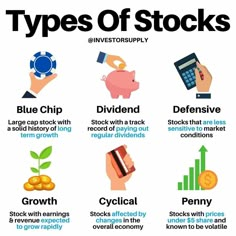 different types of stocks and how to use them