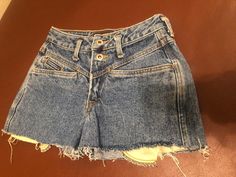 1980s high waisted retro cut off shorts by Espirit. Around a size 25 waist. Tag says girls size 10 but it will fit an XXS or XS adult. Love these. Obsessed. Leather tag has sone discoloration but not a biggie. Retro Fitted Cutoff Shorts, Retro High Waist Fitted Jean Shorts, Retro High-waisted Jean Shorts With Built-in Shorts, Retro High Waist Jean Shorts With Built-in Shorts, Retro High-waist Fitted Jean Shorts, Retro Fitted High-waisted Jean Shorts, Retro High Rise Fitted Jean Shorts, Retro High Waist Shorts With Belt Loops, 90s Style Fitted High-waisted Jean Shorts