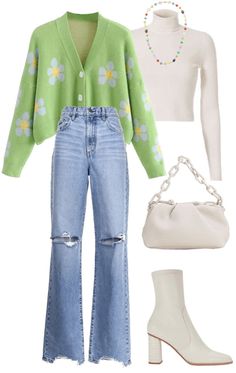 Preppy Style Summer, Cute Outfits For School, Fashion Attire, Cute Simple Outfits, Colourful Outfits