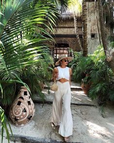 Bali Outfit, Cancun Outfits, Tulum Outfits, Tropical Vacation Outfits, Outfits For Mexico, Island Outfit, Hawaii Outfits, Casual Summer Outfits For Women