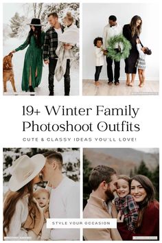 the winter family photoshopping guide