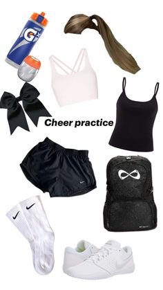 Cheer practice Cheer Flyer, Practice Wear