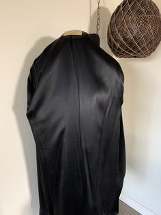 Vintage 1950's Black Coat ~ Stoock Of California, Deep Pockets, Buttons On The Side, Perfect Black Satin Lining ~ Great Condition I will be mailing this coat Priority Mail and Priority Mail. If your in California your shipping will be much less. Measurements ~ Small Bust ~ 40 Inch Waist ~ 38 Inch Hips ~ 40 Inch Sleeves ~ 21 Inch Shoulder To Shoulder ~ 16 Inch Top of Coat To Bottom Of Coat ~ 43 Inch Sun City, On The Side, Small Bust, Black Coat, Vintage 1950s, Black Satin, Priority Mail, Jackets & Coats, Jackets For Women