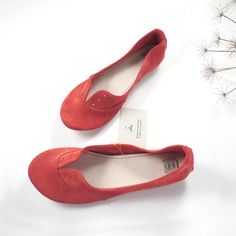 Geranium Red Soft Suede Handmade Oxfords Shoes by elehandmade on Etsy https://www.etsy.com/listing/120360260/geranium-red-soft-suede-handmade-oxfords Elegant Red Ballet Flats With Flat Heel, Elegant Red Ballet Flats With Almond Toe, Elegant Red Almond Toe Ballet Flats, Elegant Red Ballet Flats With Leather Sole, Red Leather Slip-on Ballet Flats With Leather Sole, Red Flat Leather Shoes For Spring, Red Slip-on Ballet Flats With Leather Sole, Red Slip-on Leather Shoes For Spring, Red Leather Slip-on Ballet Flats