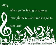 a green background with musical notes and the words, when repeated eight notes start to swing when they shouldn't