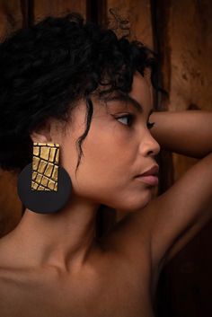 Big Statement Earrings, Bold Statement Jewelry, Boho Earring, Oversized Earrings, Big Hoop Earrings, Bold Jewelry, Snake Earrings, Earrings Geometric