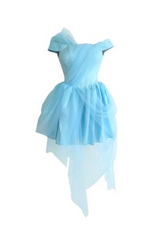 Featuring off-the-shoulder styling and a mid-length, this taffeta dress moves with each step for effortless elegance. Perfect for special occasions and formal events. Blue Off-shoulder Mini Dress For Evening, Light Blue Off-shoulder Mini Dress, Elegant Light Blue Tutu Dress For Dress-up, Casual Light Blue Off-shoulder Mini Dress, Luxury Blue Off-shoulder Midi Dress, Twisted Dress, Taffeta Dress, Linen Maxi Dress, Mid Length