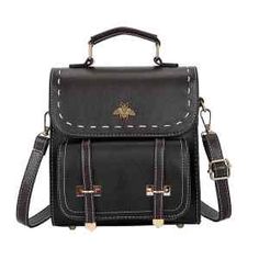 Vintage Black Backpack, Trendy School Bag With Top Carry Handle, Trendy Backpack Style Shoulder Bag For Office, Trendy Office Shoulder Bag Backpack, Trendy Backpack Shoulder Bag For Office, Trendy Office Backpack As Shoulder Bag, Trendy Office Backpack Shoulder Bag, Trendy Office Backpack Shaped As Shoulder Bag, School Satchel Bag With Top Carry Handle