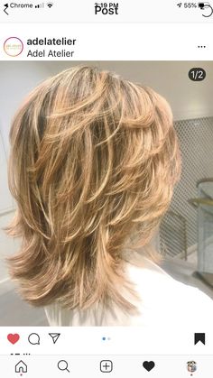 Trendy Mid Length Haircuts For Fine Hair, Medium Length Cuts For Fine Hair, Waterfall Layers Haircut, Medium Fine Hair, Flippy Hair