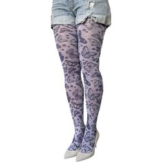 Butterfly Patterned Printed Tights Available in Plus Size - Etsy Butterfly Tights, Fun Tights, Leopard Tights, Cool Tights, Floral Tights, Lavender Butterfly, Shaping Tights, Tights For Women, Plus Size Tights