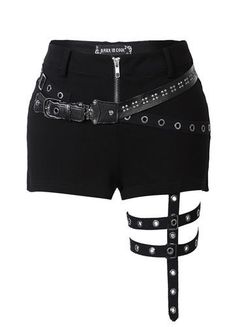 Celana Jogger Wanita, Áo Blu, Punk Outfits, Goth Outfits, Kawaii Clothes, Edgy Outfits, Cosplay Outfits, Stage Outfits, Character Outfits