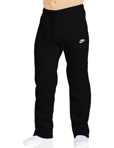 PRICES MAY VARY. The sweatpants for men feature an elastic waistband and open-hem design for a non-restrictive fit. Crafted with brushed-back fleece, the Nike sweatpants are made of cotton and polyester with a soft, warm feel against the skin during play. The slim waistband and open-hem design create a laid-back look. The men's workout pants have a ribbed waistband with drawcords that adjust for comfort. Open side pockets and a back pocket with snap-button closure offer convenient storage. Nike Lowers For Men, Boys Christmas Gifts Teenagers, Men’s Sweatpants, Nike Joggers Mens, Sweats Men, Nike Clothes Mens, Nike Clothes, Mens Workout Pants, Christmas Gifts For Teenagers