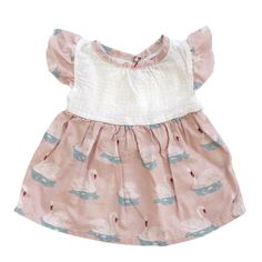 New With Tags! Precious Baby Shower Gift! Size: Newborn A Sweet Little Number - A Flutter Dress Is Perfect For Dressing Up Your Baby Girl! With A Full Skirt, Flutter Sleeves And Snaps At At The Back, This Dress Is Easy, Breezy And As Soft As It Is Adorable! Rose Pink With Swans And Blue Accents Pink Cap Sleeve Dress For Summer, Pink Cap Sleeve Summer Dress, Playful Pink Dress With Flutter Sleeves, Pink Butterfly Sleeve Summer Dresses, Pink Summer Dresses With Butterfly Sleeves, Flutter Sleeve Ruffle Dress For Playwear, Flutter Sleeve Dress With Ruffles For Playwear, Cute Ruffle Sleeve Playtime Dress, Cute Ruffle Sleeve Dress For Playtime