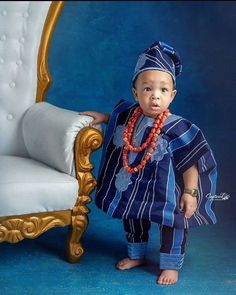 Hey, I found this really awesome Etsy listing at https://www.etsy.com/listing/1249089824/blue-asooke-agbada-for-boys-1st-birthday Agbada Styles For Kids, Kids Wear Boys, African Babies, Baby Boy Clothing Sets, Asoebi Styles, First Birthday Outfits, African Beauty, 1st Boy Birthday, African Attire