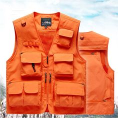 Season:Summer,Spring; Fabric:Polyester; Sleeve Length:Sleeveless; Gender:Men's; Activity:Camping / Hiking / Caving; Clothing Type:Outerwear; Function:Breathable,Quick Dry,Waterproof; Pattern:Solid Color; Design:Pocket; Sports Clothing Sub Category:Hiking Vest,Fishing Vest; Listing Date:05/27/2024; Bust:; Height:; Length:; Weight (kg): Photography Vest, Photography Camp, Hiking Vest, Fishing Jacket, Fishing Apparel, Fishing Photography, Mens Waistcoat, Men's Waistcoat, Fishing Vest