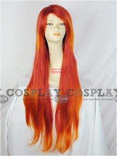 Red Wig (Orange Mixed,Long,Spike,Luke) - Tailor-Made Cosplay Costume Renfest Costume, Red Wig, Red Wigs, Go Red, Costume Ideas, Cosplay Costume, My Little Pony, Cosplay Costumes, Wigs