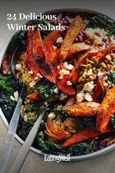 a bowl filled with lots of different types of food