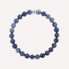 blue bracelet for men navy steel and barnett 8mm Round Gemstone Bracelet Blue Stone Bead Bracelets, Domino Jewelry, Blue Sodalite, Wedding Rings Rose Gold, Deep Thought, Gemstone Beaded Bracelets, Star Jewelry, Gold Bangle Bracelet, Bead Bracelets