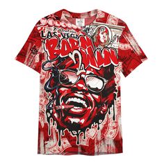 Brand Dunkare Low OG Howard University 1s Shirt Born To Win Money All Over Print Unisex Shirt Red All Over Print Crew Neck Shirt, Red Crew Neck Shirt With All Over Print, Red Graffiti Print Crew Neck Tops, Red Crew Neck Tops With Graffiti Print, Red Cotton T-shirt With All Over Print, Red Printed Shirt For Streetwear, Red Cotton Top With All Over Print, Red Graphic Tee With All Over Print, Red Printed T-shirt For Streetwear