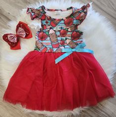 "Get your little one ready for school with this adorable Girl's Apple Pencil Tutu Dress. Perfect for a playful and unique back-to-school outfit, your child will feel like a fashionista in this quirky dress. A pencil-inspired design adds a touch of whimsy to this must-have piece." Quirky Dress, Back To School Outfit, Ready For School, Corpus Christi Tx, Back To, School Readiness, Back To School Outfits, Apple Pencil, Tutu Dress