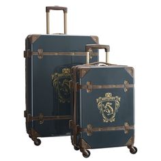 Ravenclaw Decor, Teen Luggage, Harry Potter Luggage, Geeky Decor, Harry Potter Home, Goth House, Hard Sided Luggage