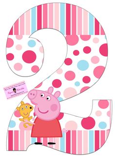 the letter s is for pepo with polka dots and pink, blue, and white stripes