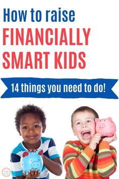 14 simple, practical tips to raise financially responsible kids who are great with money! How to teach kids money management. Teaching Kids Money Management, Financial Literacy Activities, Kids Money Management, Life Skills Lessons, Manage Money, Teaching Life Skills