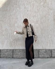 Stil Rock, Japan Outfits, Winter Fashion Outfits Casual, Autumn Outfits, Casual Work Outfits, Looks Chic