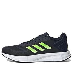 adidas Duramo 10 'Legend Ink Solar Yellow' GW8337 Adidas Duramo 10, Limited Edition Sneakers, Fashion Performance, Sport Sneakers, Stylish Sneakers, Perfect Pair, Your Perfect, Solar, Adidas