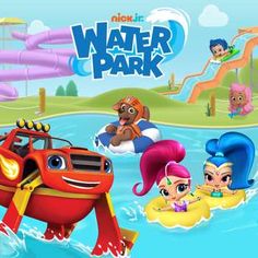 the water park game is available for children to play on their own phone or tablet