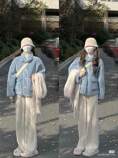 Trendy Winter Clothes 2023, Japanese Feminine Style, Korean Girl Fashion Winter, Ulzzang Winter Outfits, Winter Ootd Korean