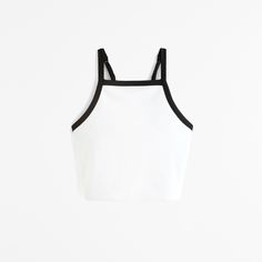 Elevate your workout wardrobe with the Abercrombie & Fitch Women's Ypb Sculptlux Apron Tank. This slim-fitting tank top is expertly crafted from our exclusive sculptLUX fabric, designed to offer both comfort and a flattering, sculpted silhouette. 

- Size: XXL
- Color: White
- Material: Body - Polyester, Elastane; Lining - Includes removable pads
- Gender: Female
- Features: Cropped length, apron neckline, adjustable straps

Perfect for active days, this tank boasts a stylish apron neckline and Sports Tops With Built-in Bra And Minimal Stretch, Sleeveless Sportswear Tops, Sleeveless Elastane Sportswear Top, White High Stretch Racerback Top, Summer Racerback High-stretch Activewear, High Stretch Racerback Activewear For Summer, Sleeveless Elastane Sports Bra For Summer, Sporty Tops With Medium Support In Elastane, Compressive Athleisure Tops For Summer