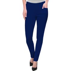 Office Dressy Leggings Skinny Trousers For Women are the height of fashion and comfort. With their premium fabric construction, these pants are designed to keep you warm and pleasant during the cooler months. The skinny design of the joggers gives them a sleek and modern appearance and also provides a snug and comfortable fit. During any activity, the opulently smooth fabric will keep you dry and comfortable because it is wicking and breathable. Product Details: Fabric Type: PREMIUM ULTRA STRETC Blue Ankle-length Pull-on Pants, Comfort Stretch Elastane Leggings With Pockets, Comfort Stretch Leggings With Pockets, Stretch Navy Ankle Pants, Navy Stretch Ankle-length Pants, Blue Non-stretch Pull-on Bottoms, Comfort Stretch Blue Bottoms For Workwear, Non-stretch Blue Winter Pants, Blue Elastane Pants With Pockets