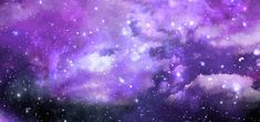 purple and blue space filled with lots of stars