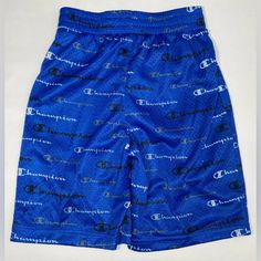 New With Tags Brand: Champion Department: Boys Size: 10/12 Color: Blue Blue Bottoms With Letter Print, Short Length, Blue Letter Print Shorts, Casual Blue Shorts With Letter Print, Blue Letter Print Short Bottoms, Blue Short Bottoms With Letter Print, Blue Cotton Shorts With Letter Print, Blue Bottoms With Pockets For Playwear, Casual Blue Bottoms For Playwear, Shorts Logo