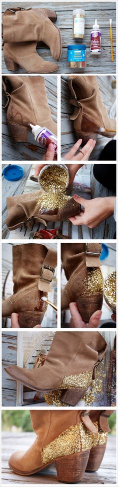 step - by - step instructions on how to sew boots